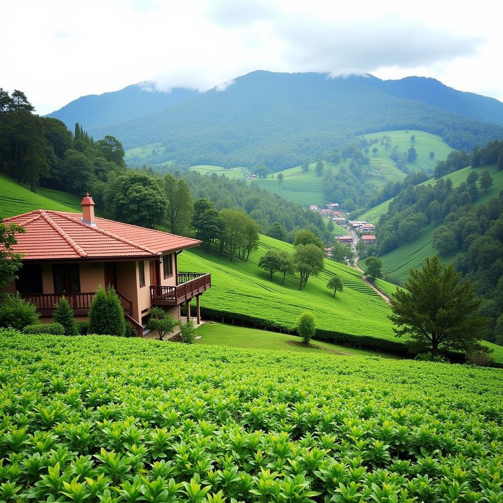 Cameron Highlands Homestay in Brinchang with Stunning Tea Plantation View