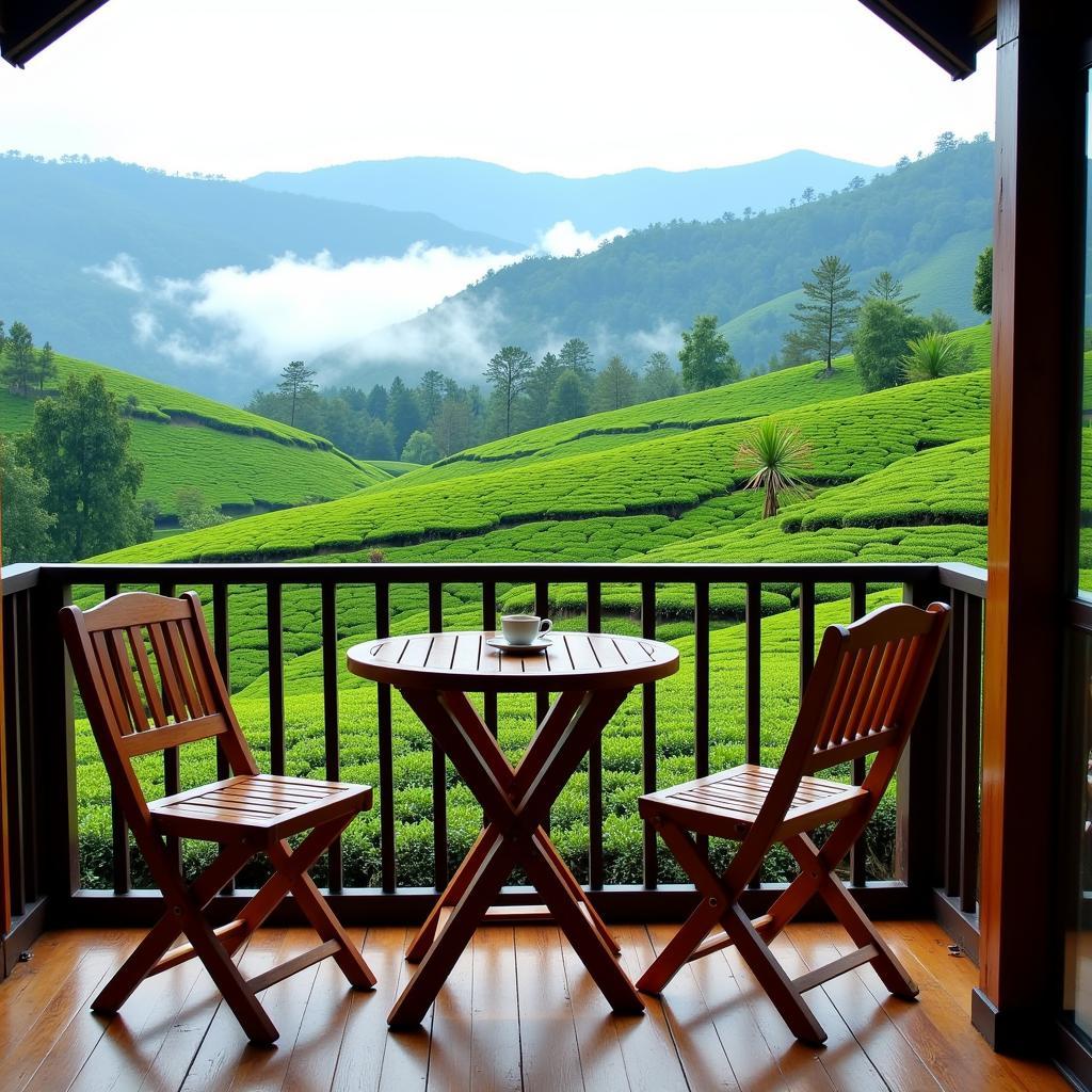 Cameron Highlands Tea Plantation Homestay View