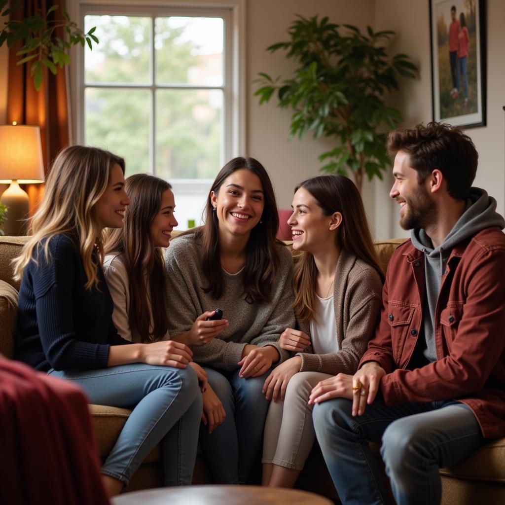 Students Enjoying a Homestay Near Capillano University