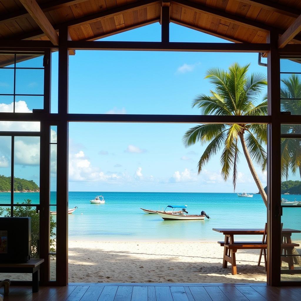 Carabao Island Homestay Beach View