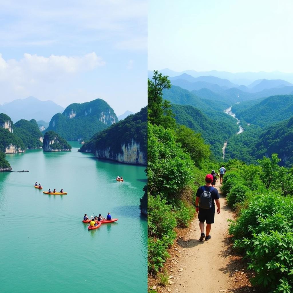 Kayaking and Hiking on Cat Ba Island