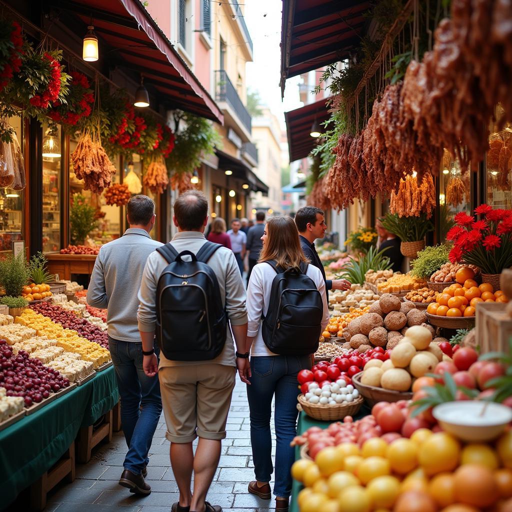 Chad's Homestay Exploring Local Markets