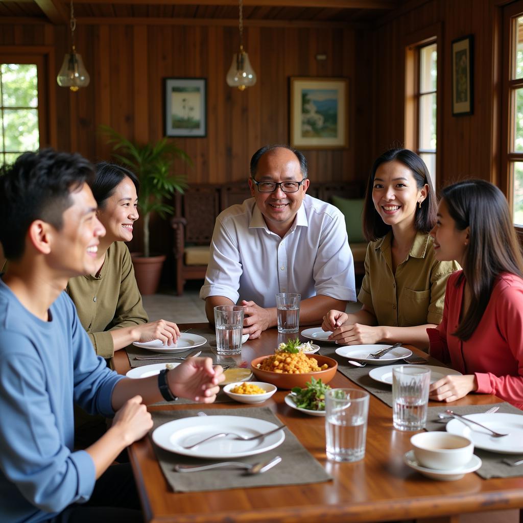 Cherating Beach Homestay Family Gathering