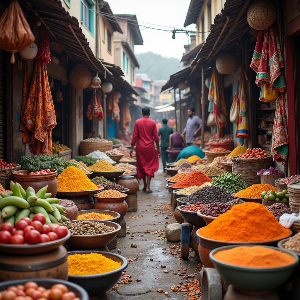 Chittur Homestay Local Market