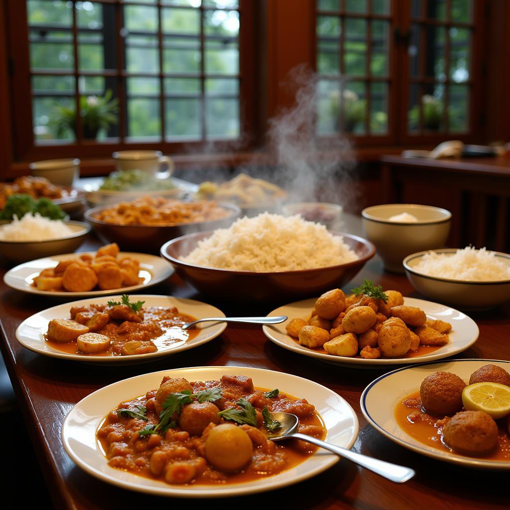 Authentic Coorg Meal at Homestay