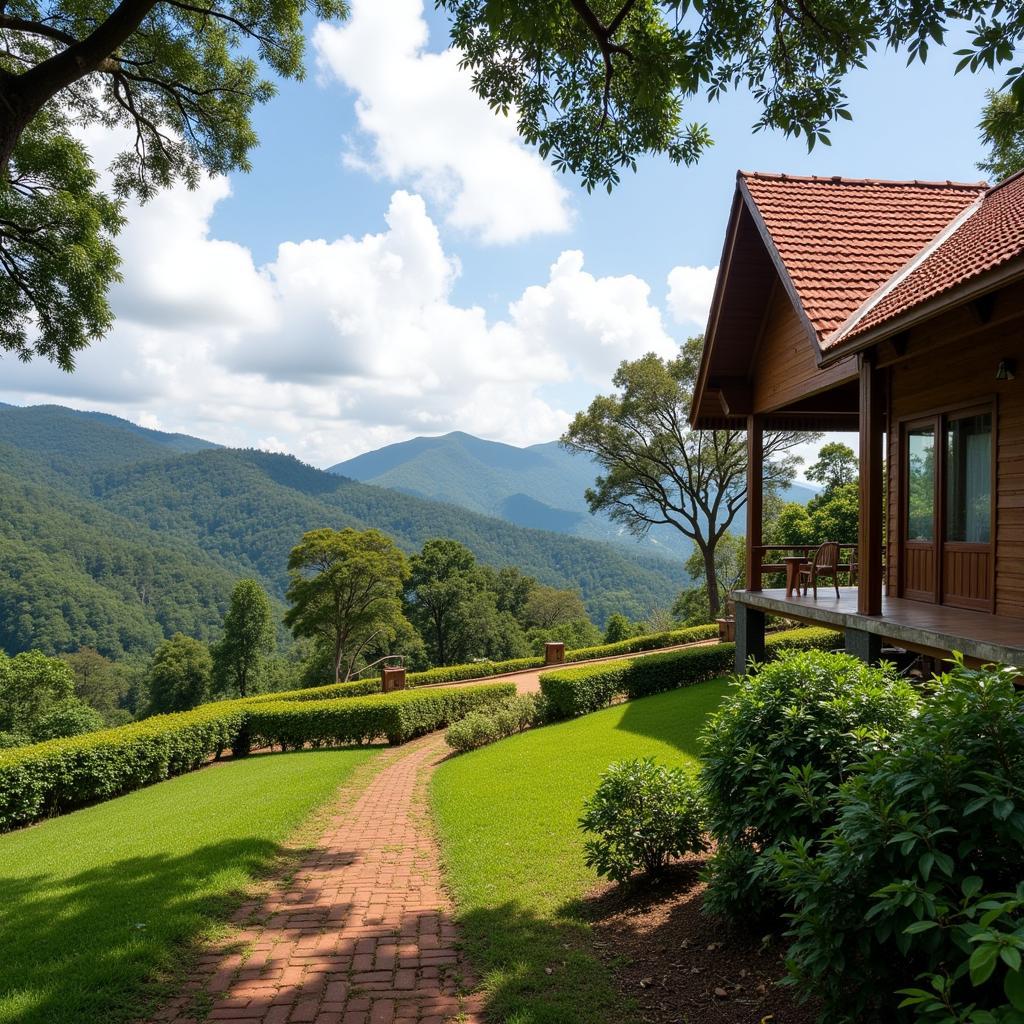 Cozy homestay nestled amidst the lush greenery near Irpu Falls