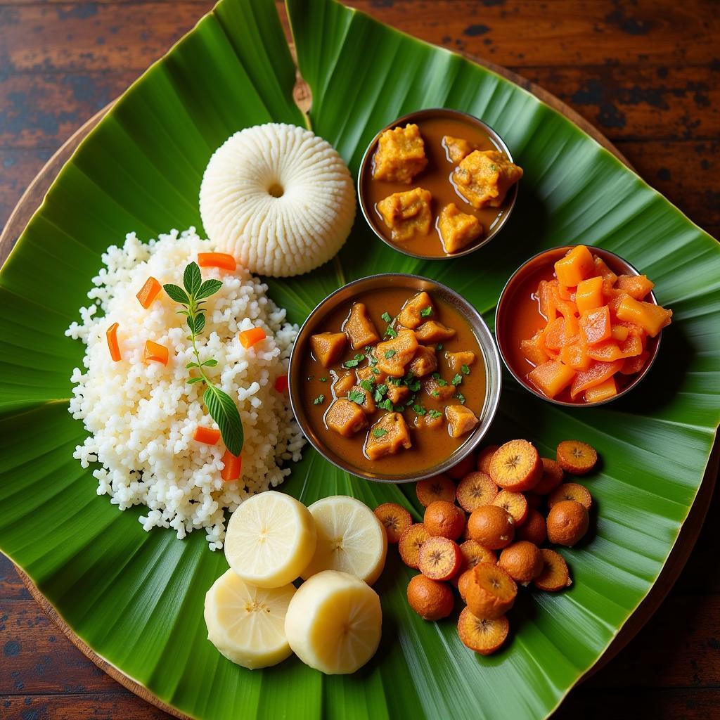 Coorg Homestay - Traditional Meal