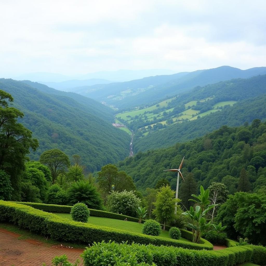 Scenic View from Coorg Homestay