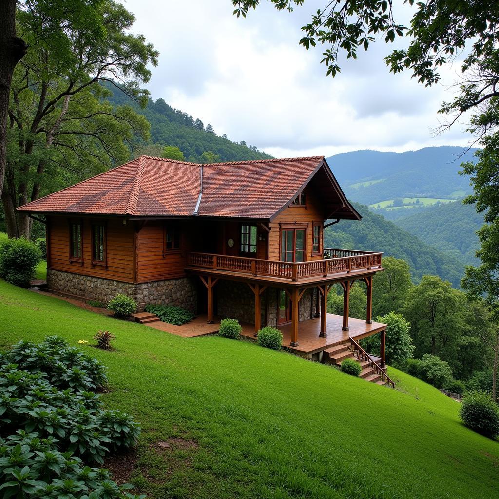 Luxury Homestay Exterior in Coorg