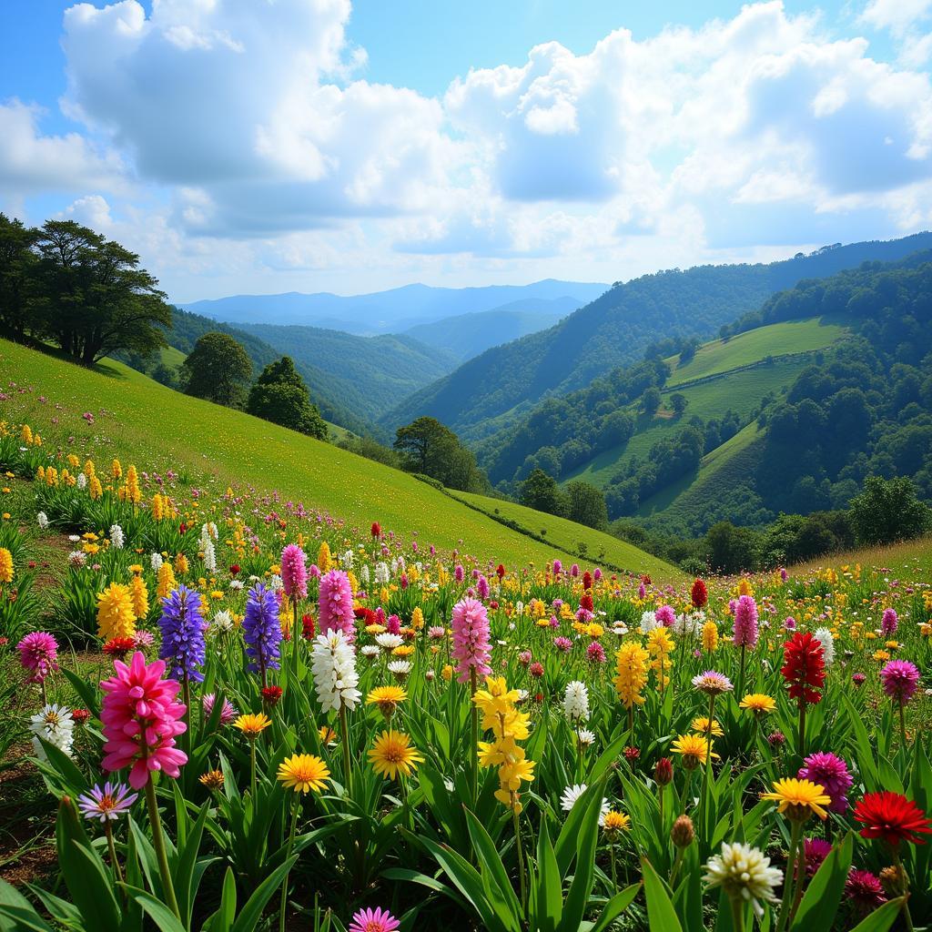 Spring Blossoms in Coorg