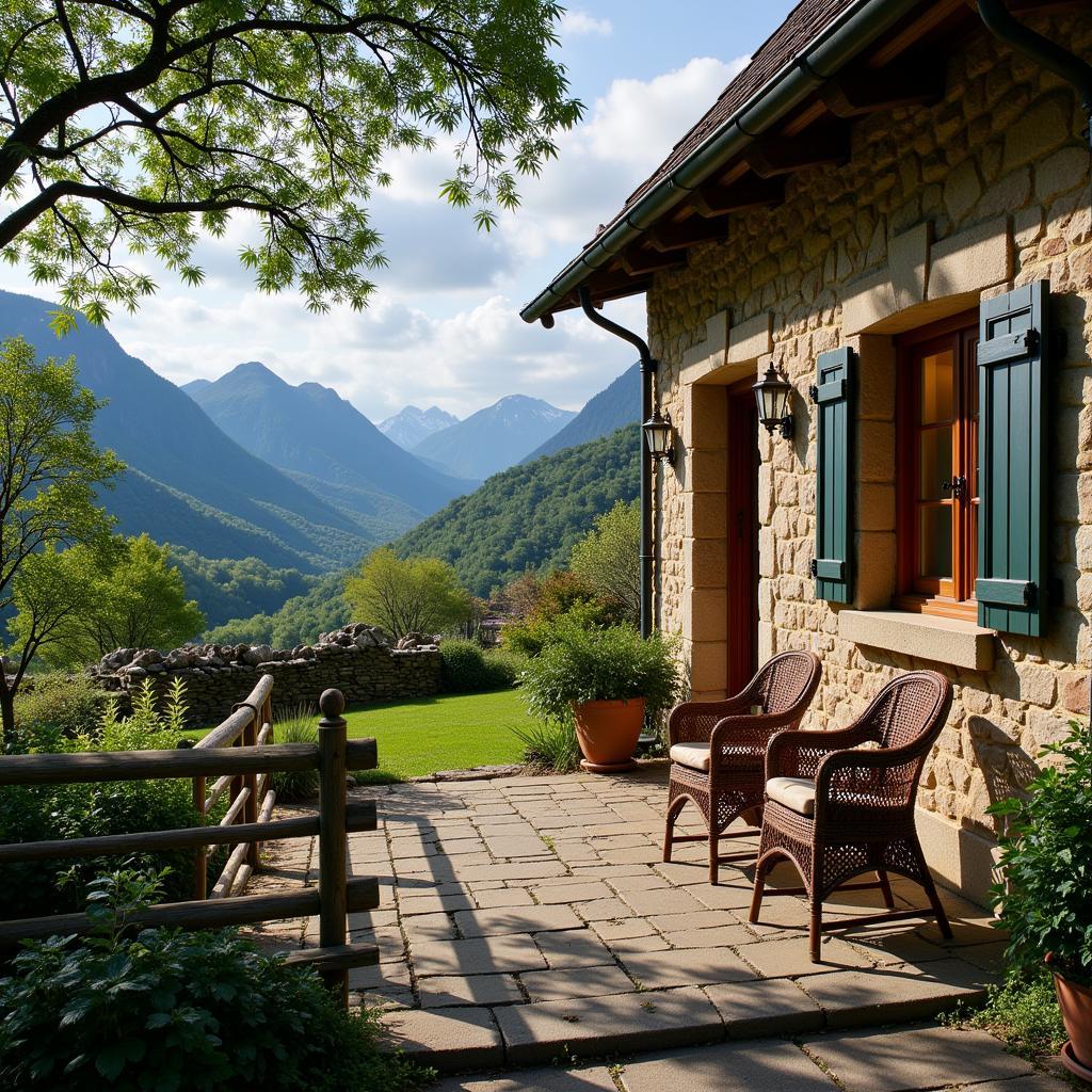 Cozy Rural Berry Homestay in the Pyrenees Mountains