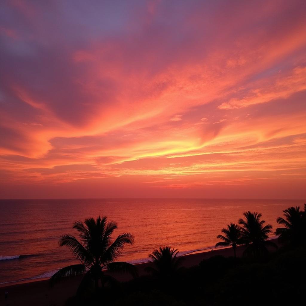 Dapoli Beach Sunset View