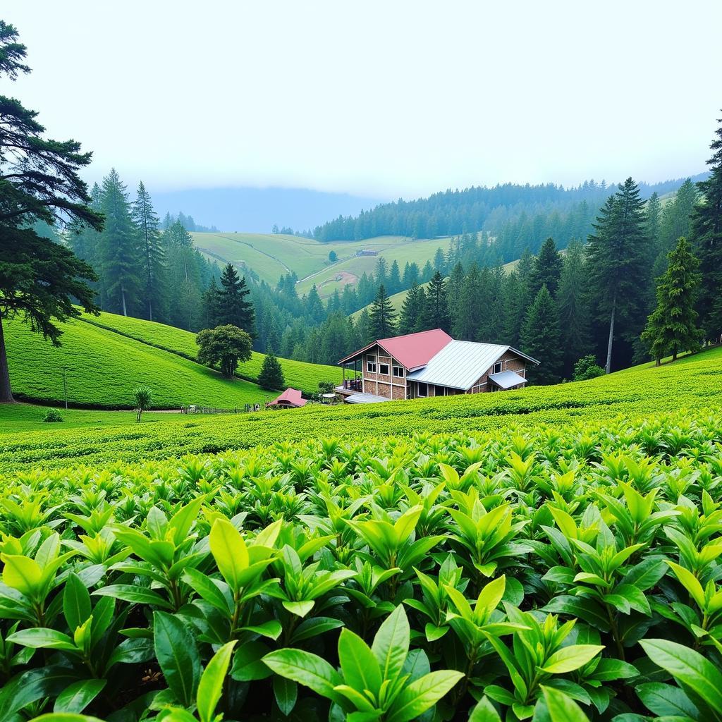 Darjeeling homestay near a tea garden