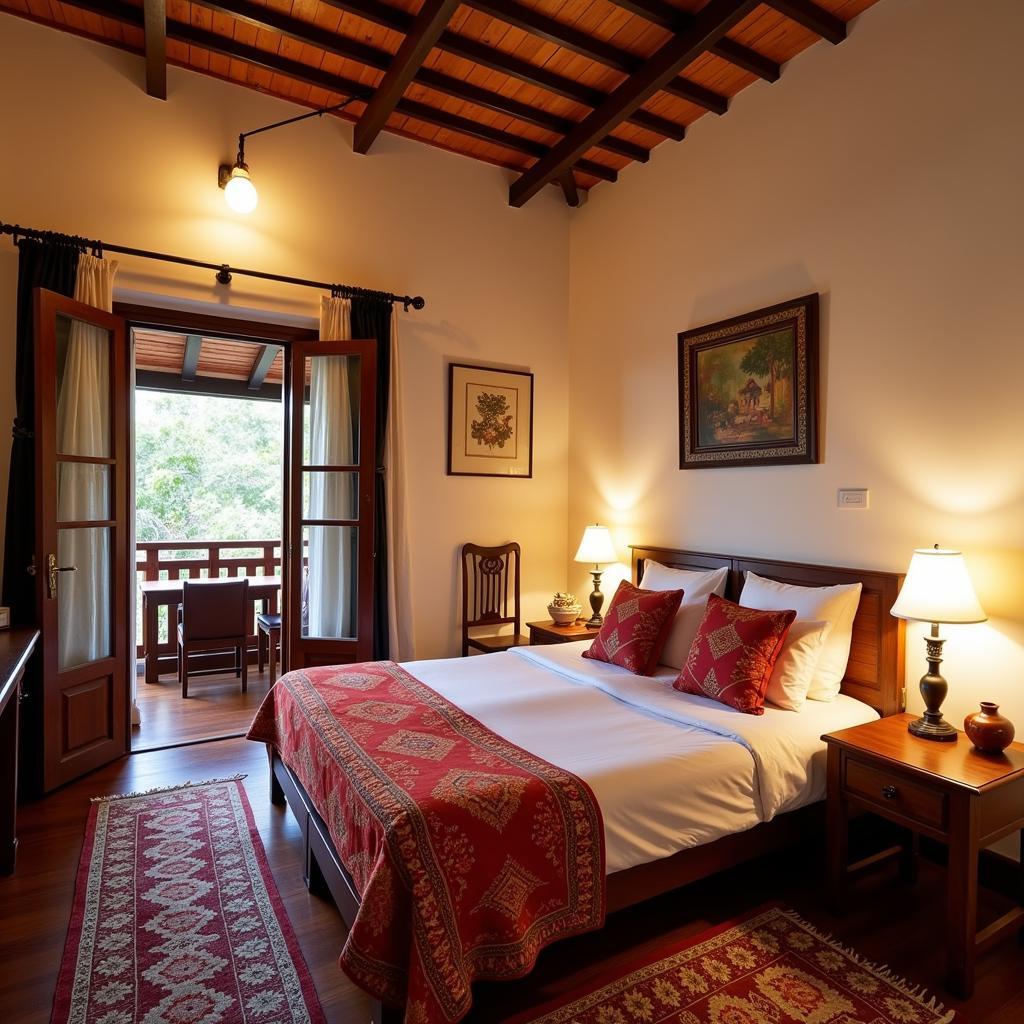 Dewa Homestay Yogyakarta with Spanish inspired decor