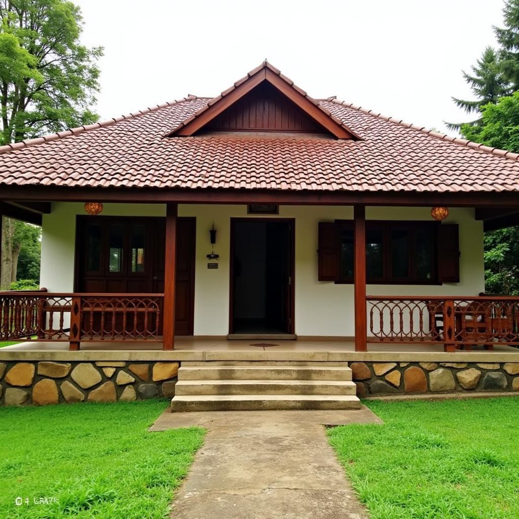 Traditional Dharmasthala Homestay Exterior