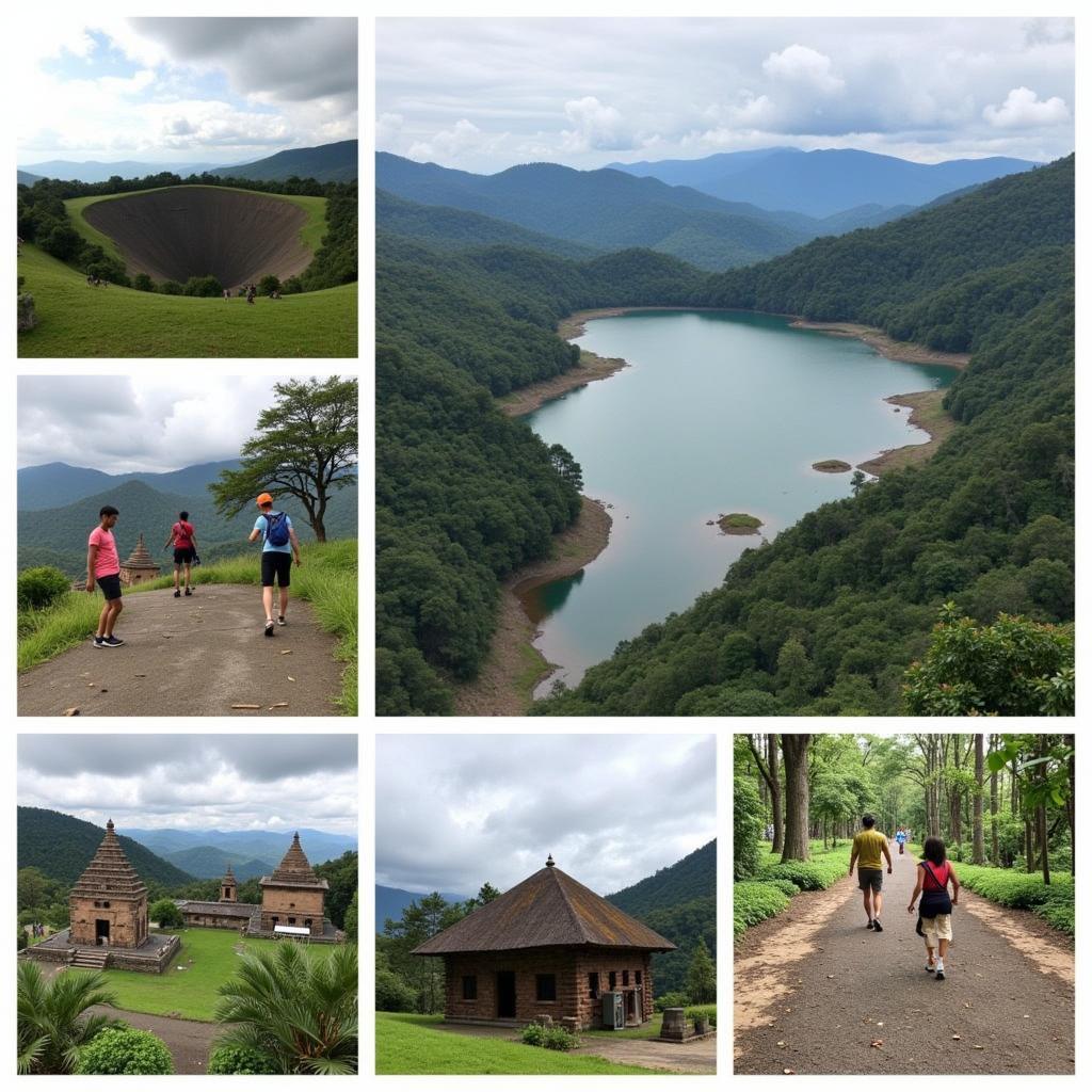 Exploring the Dieng Plateau