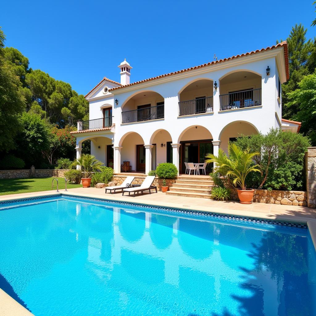 Double Storey Homestay with Swimming Pool in Spain