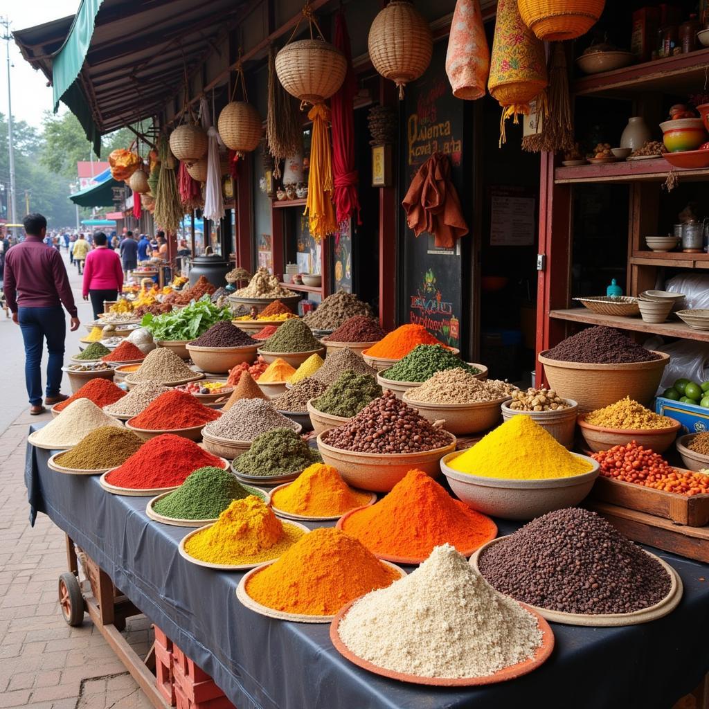 Exploring Local Markets near Dwaraka Inn