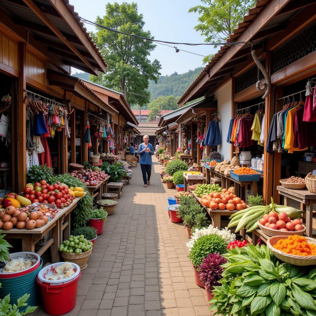 Exploring Local Markets near Elshape Homestay