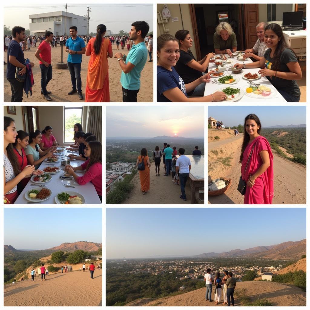 Engaging in local activities and cultural experiences during a homestay in Mount Abu.