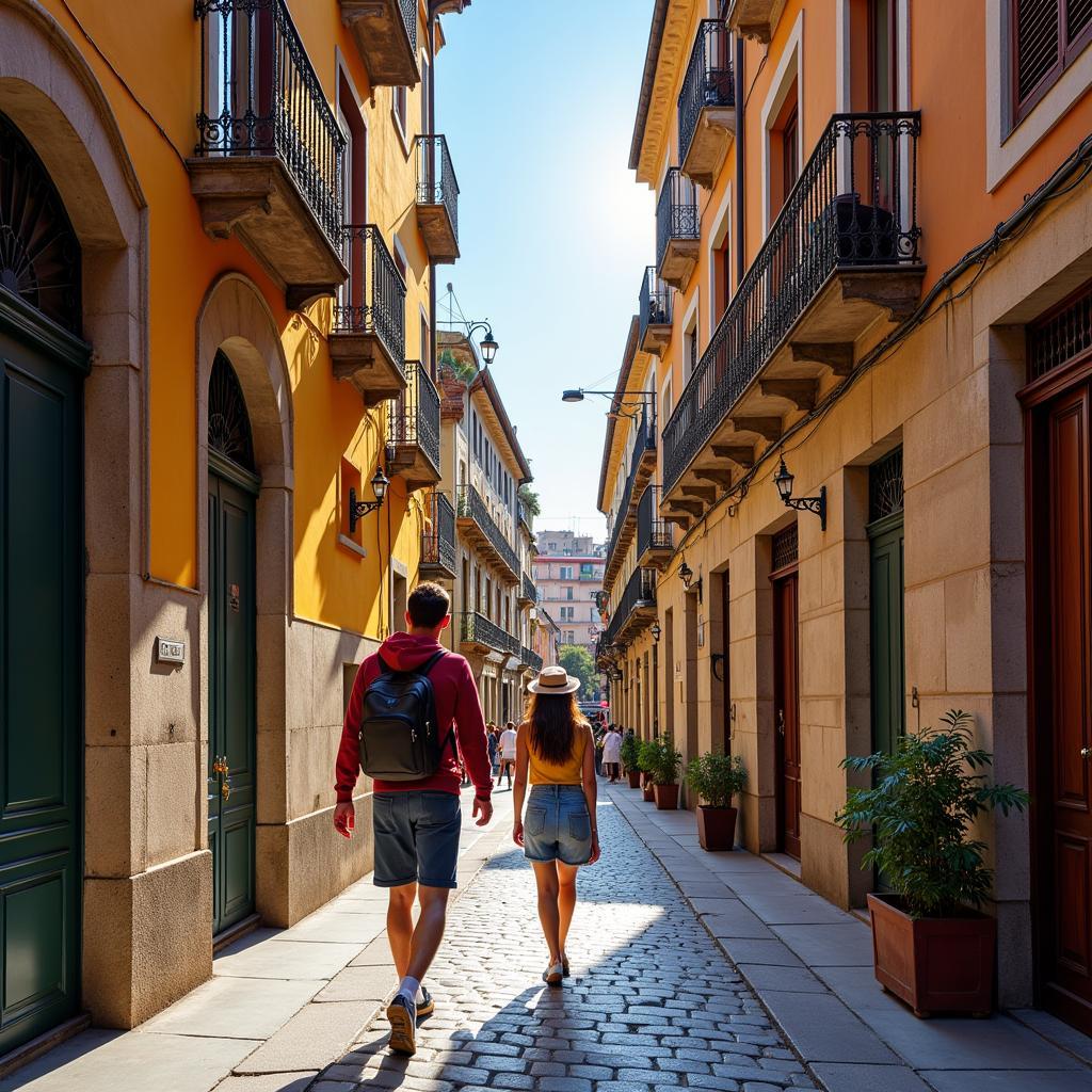 Exploring the Gothic Quarter of Barcelona