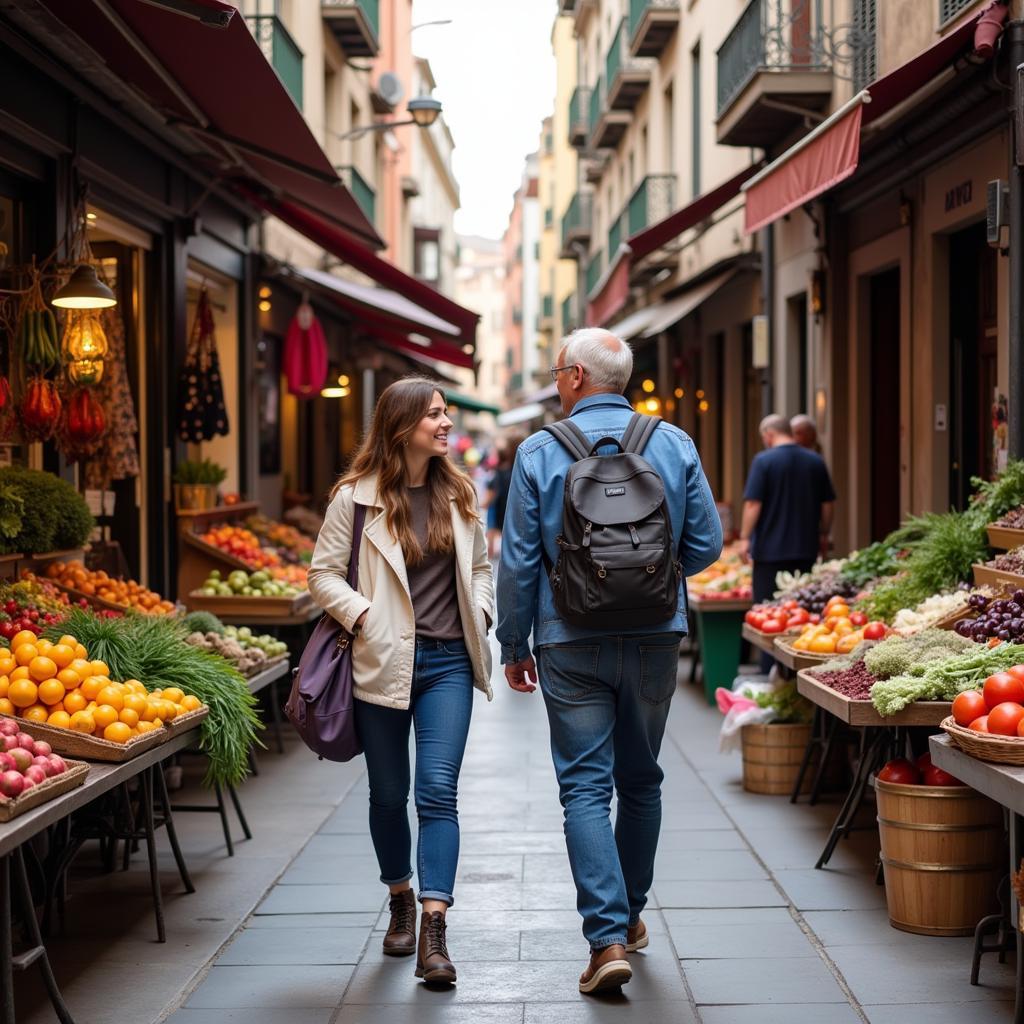 Exploring Barcelona with a Local Host