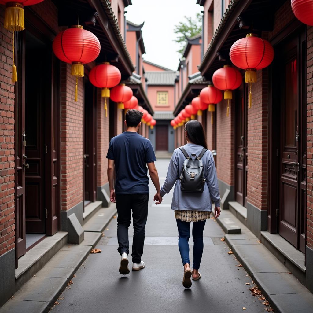 Exploring Beijing Hutongs with a Local