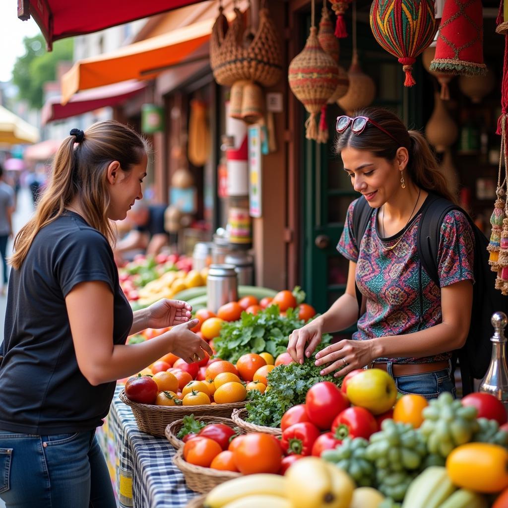 Exploring the local market in Cardenas