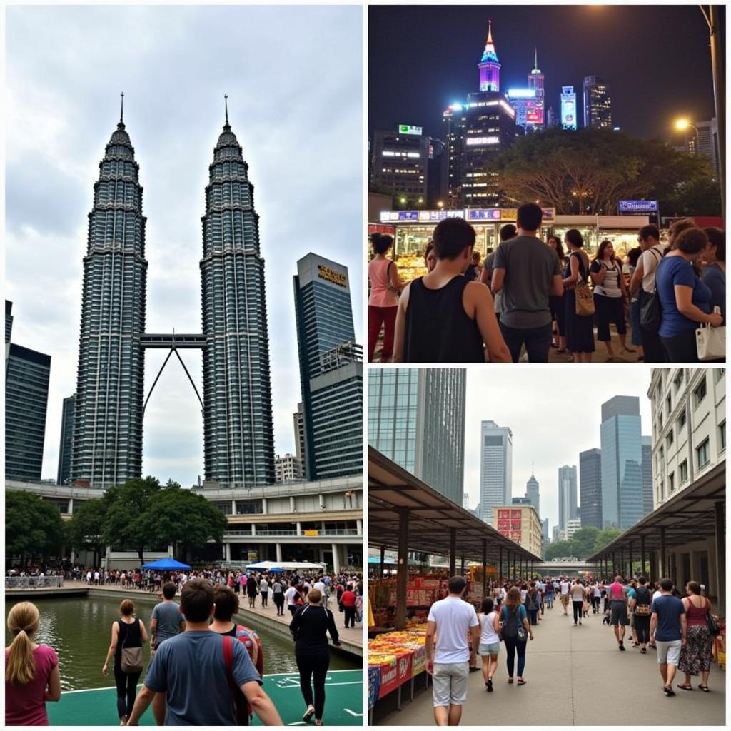 Guests exploring Kuala Lumpur city attractions from their homestay base.