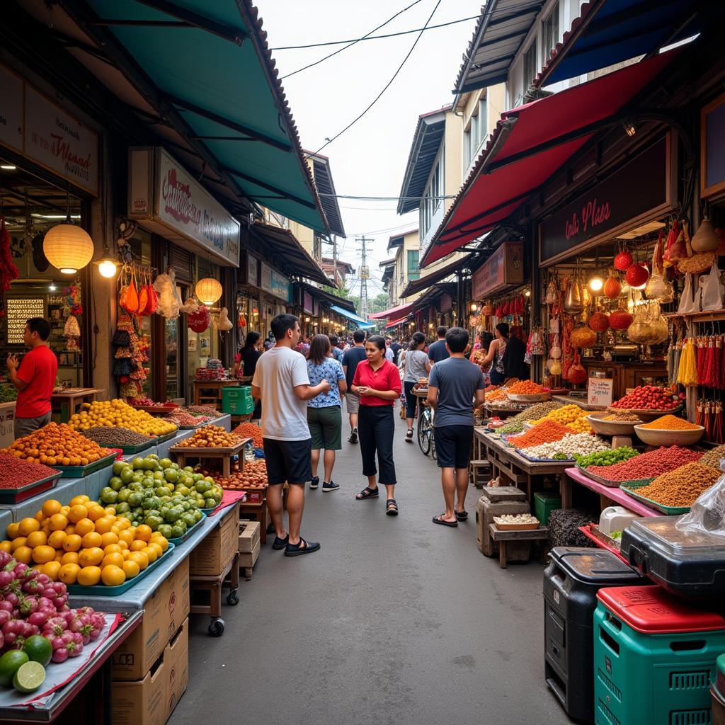 Discovering Local Treasures at a Bustling Market in Kuantan