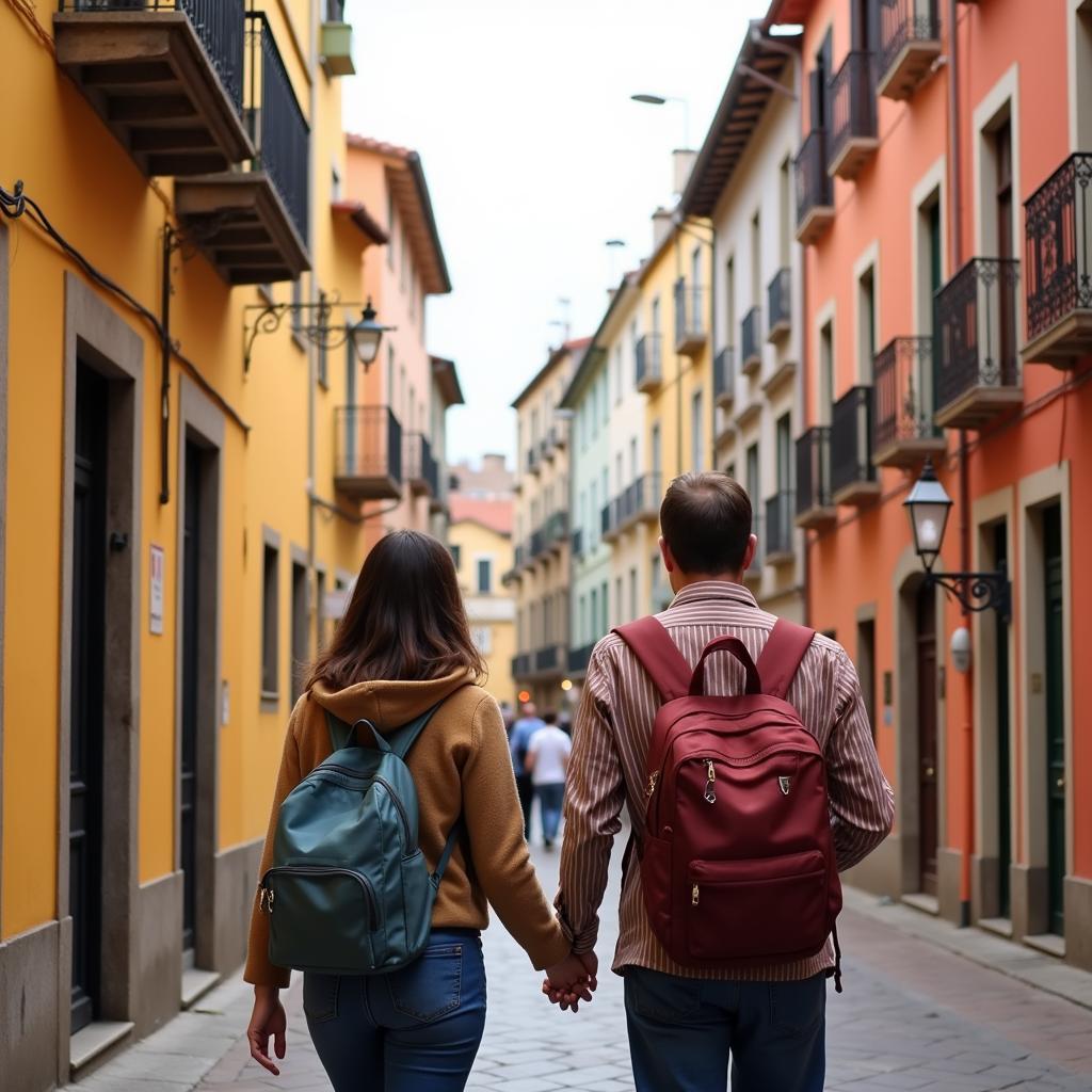 Exploring Spanish City with Local Host