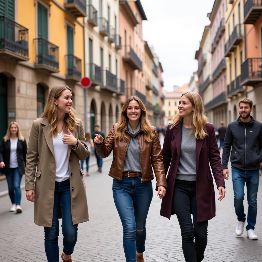 Exploring a Spanish City with Locals