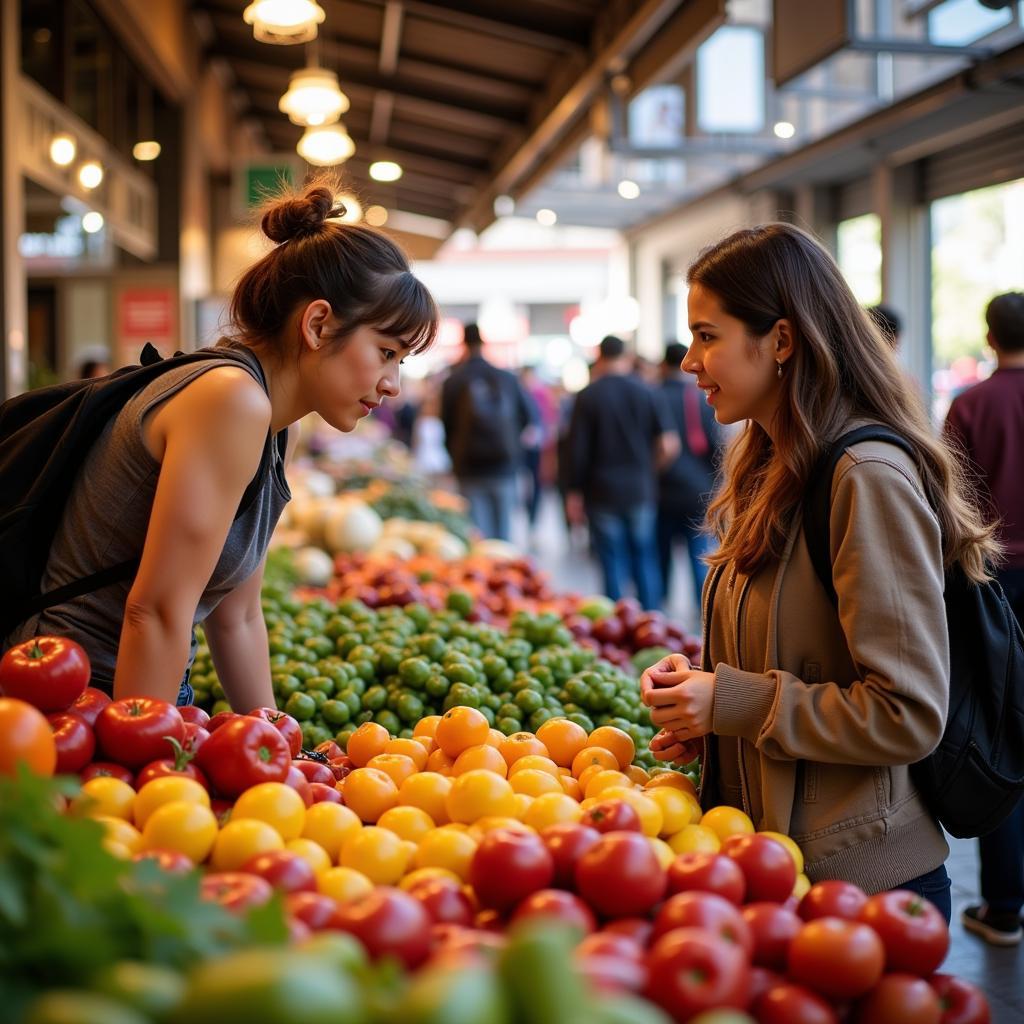 Exploring Spanish Local Market with Host