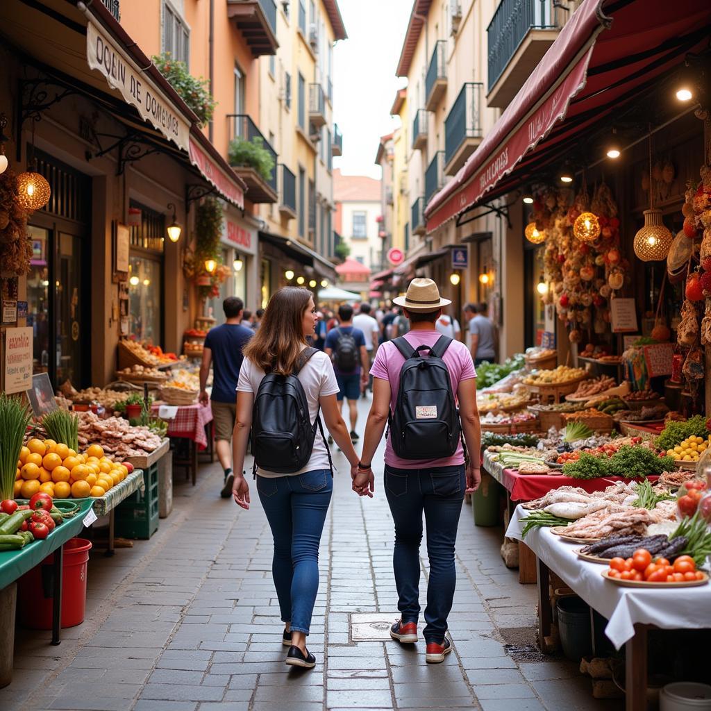 Exploring Spanish Markets with Locals