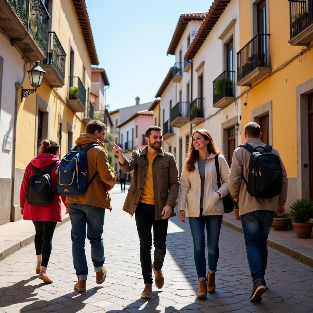 Exploring a Spanish Town with Locals