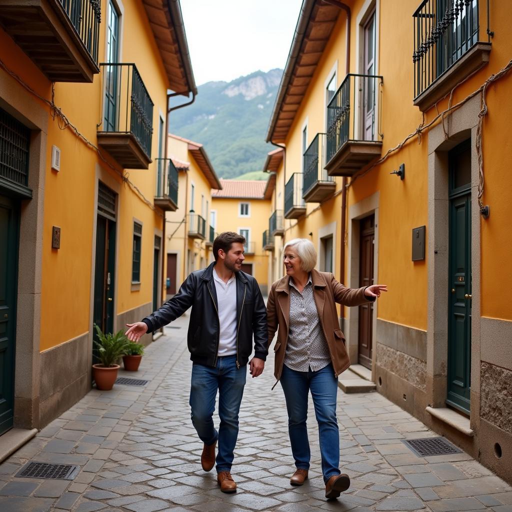 Exploring a Spanish Village with a Local Host