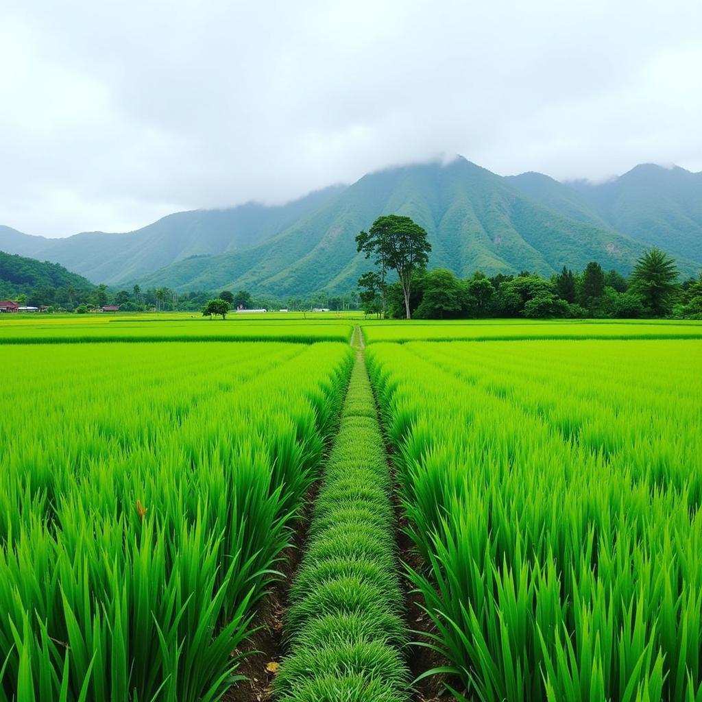 Exploring Ubud's Rice Paddies Near Nyuh Kuning