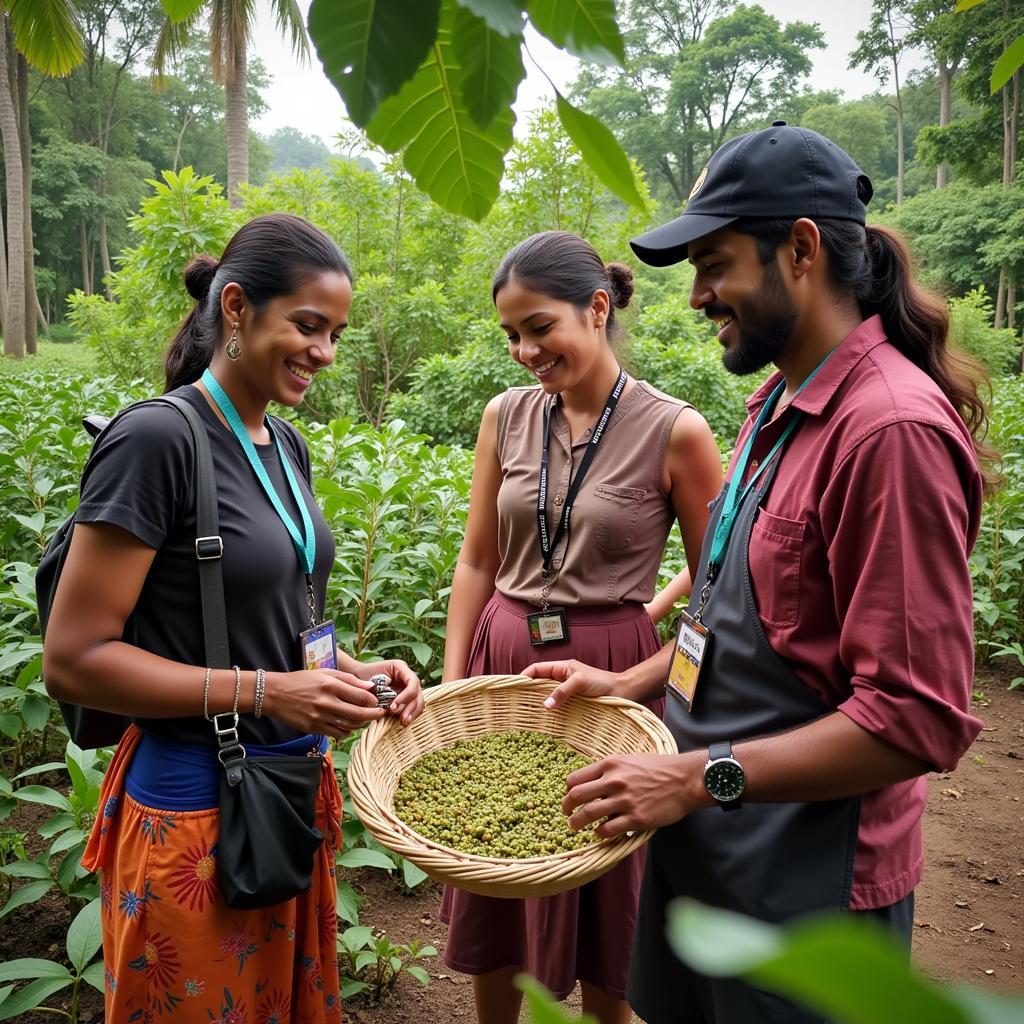 Experiencing local life at Four Seasons Homestay Kushalnagar