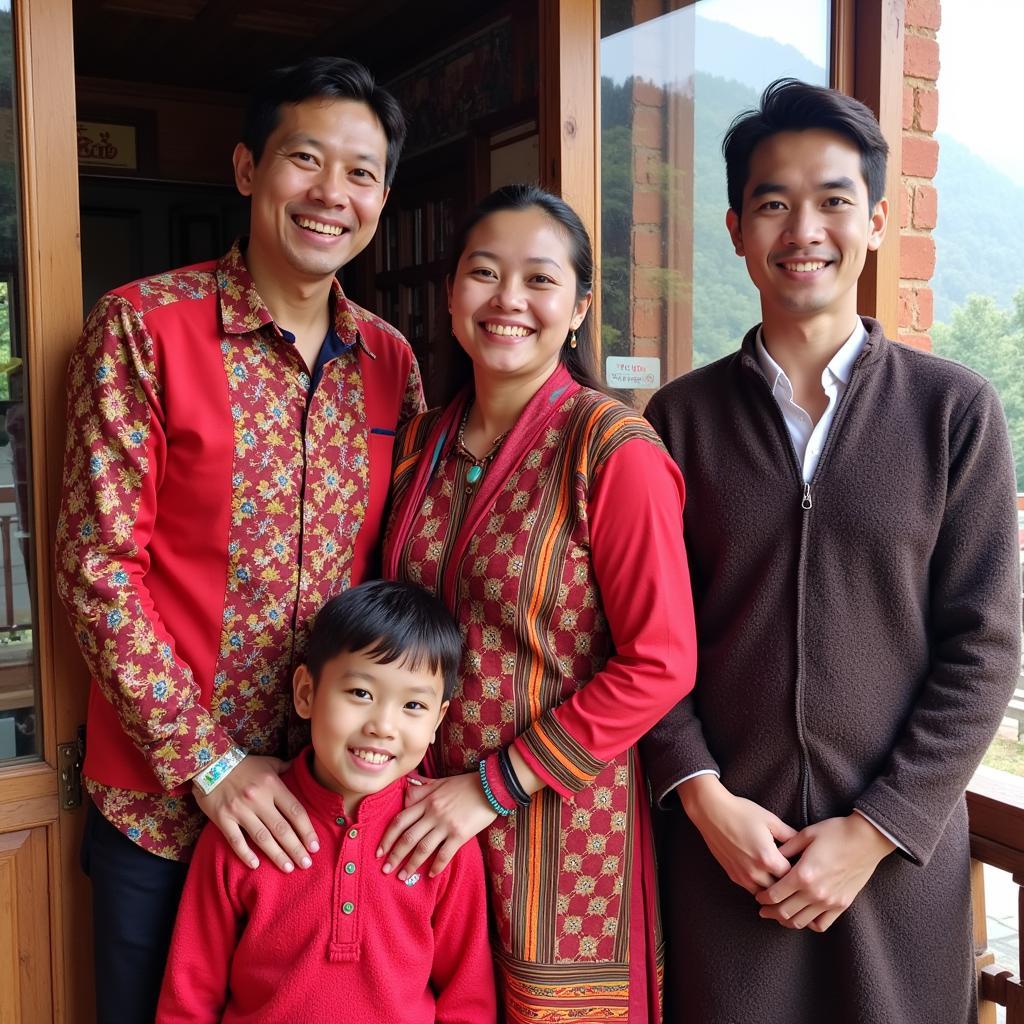 Ganga Sagar Homestay Zuluk Family