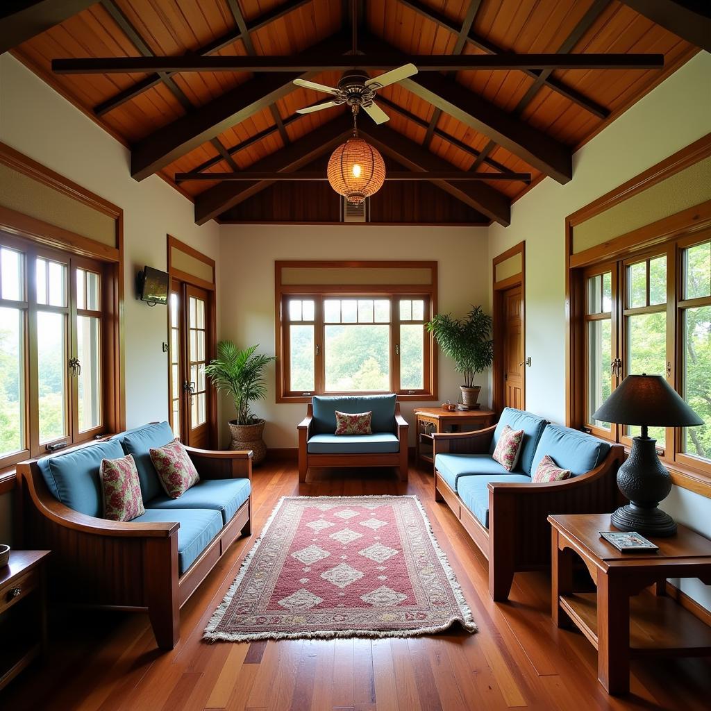 Interior view of Girisiri Homestay