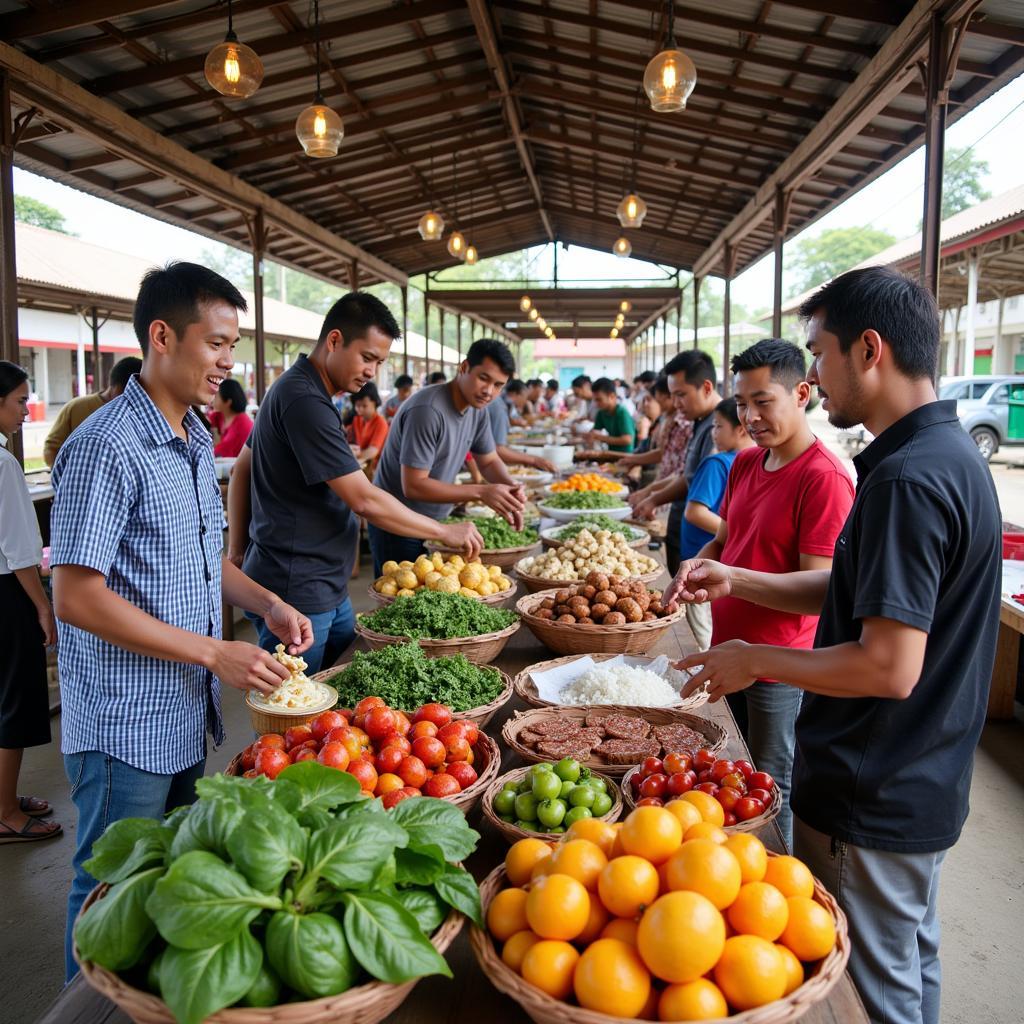 Exploring Local Market Near Gopeng Homestay