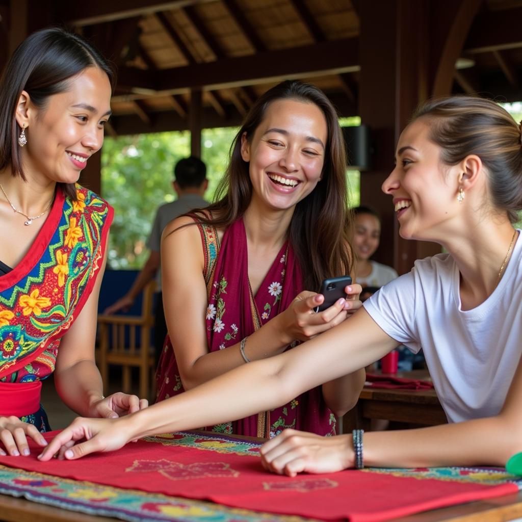 Participating in Traditional Balinese Activities with Locals