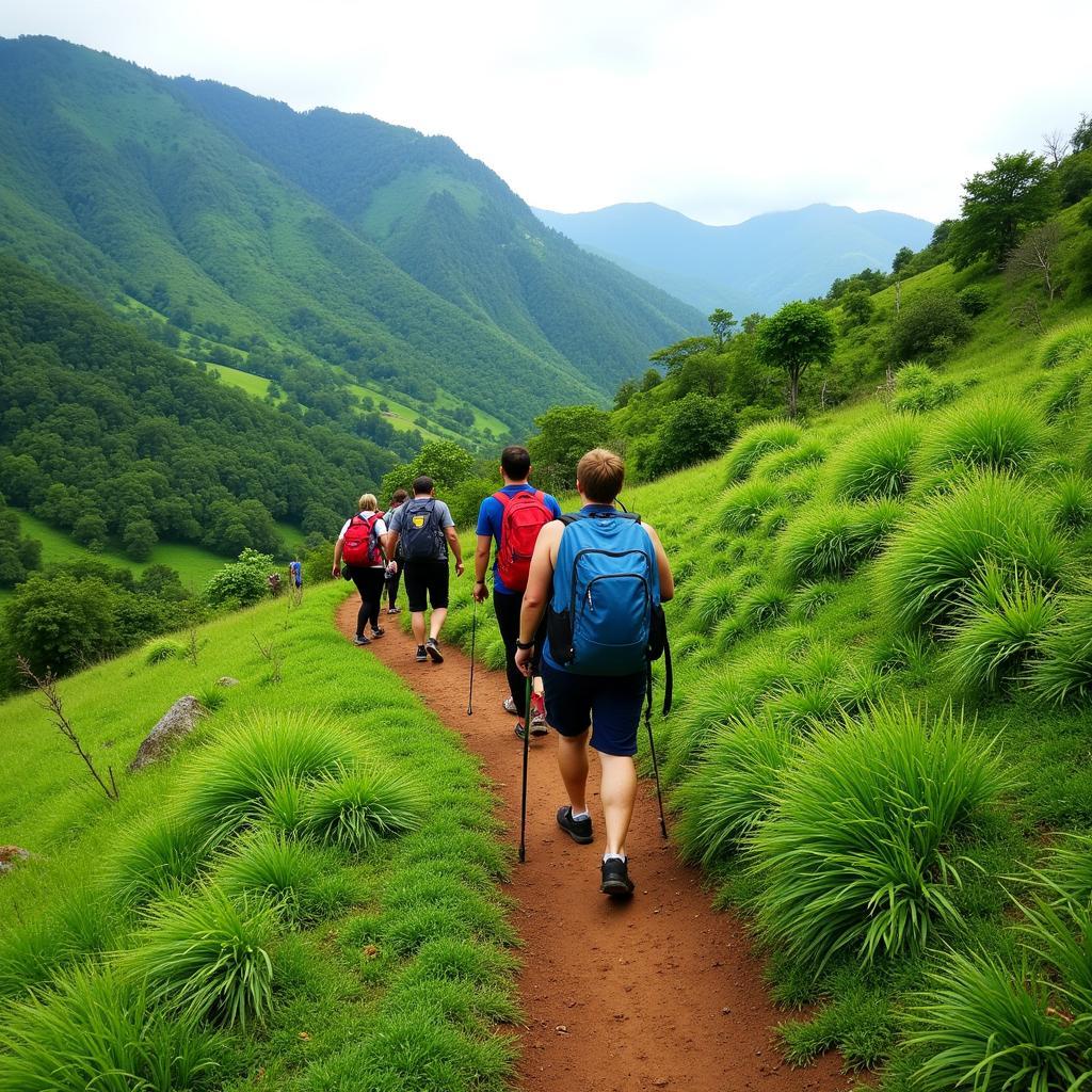 Trekking Adventure near Hanbal Sakleshpur Homestay