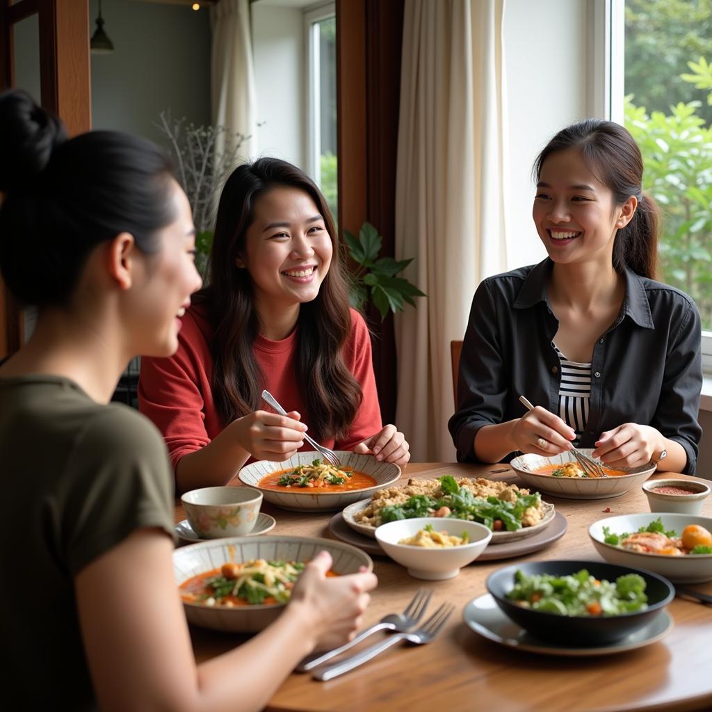 Experiencing local life with a Hanoi family