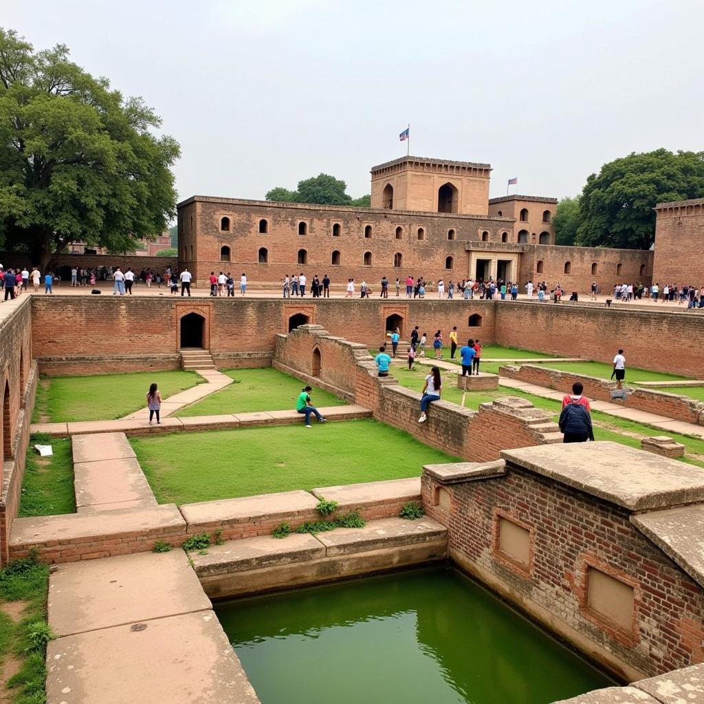 Exploring the Hauz Khas Complex Ruins