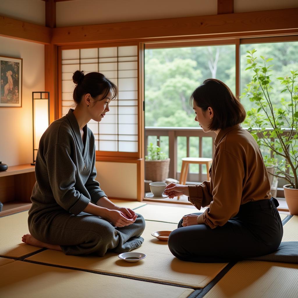 Hokkaido Homestay Tea Ceremony