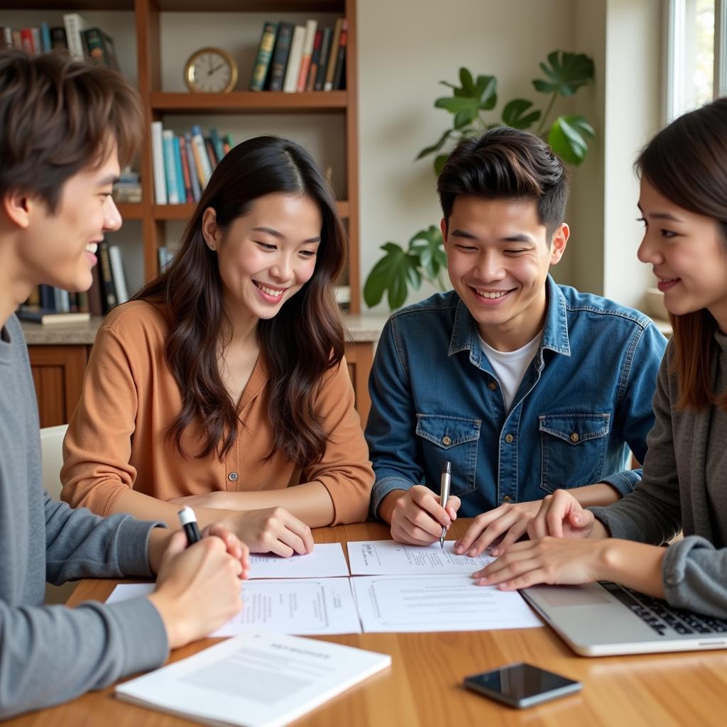 Signing a Homestay Agreement in BC