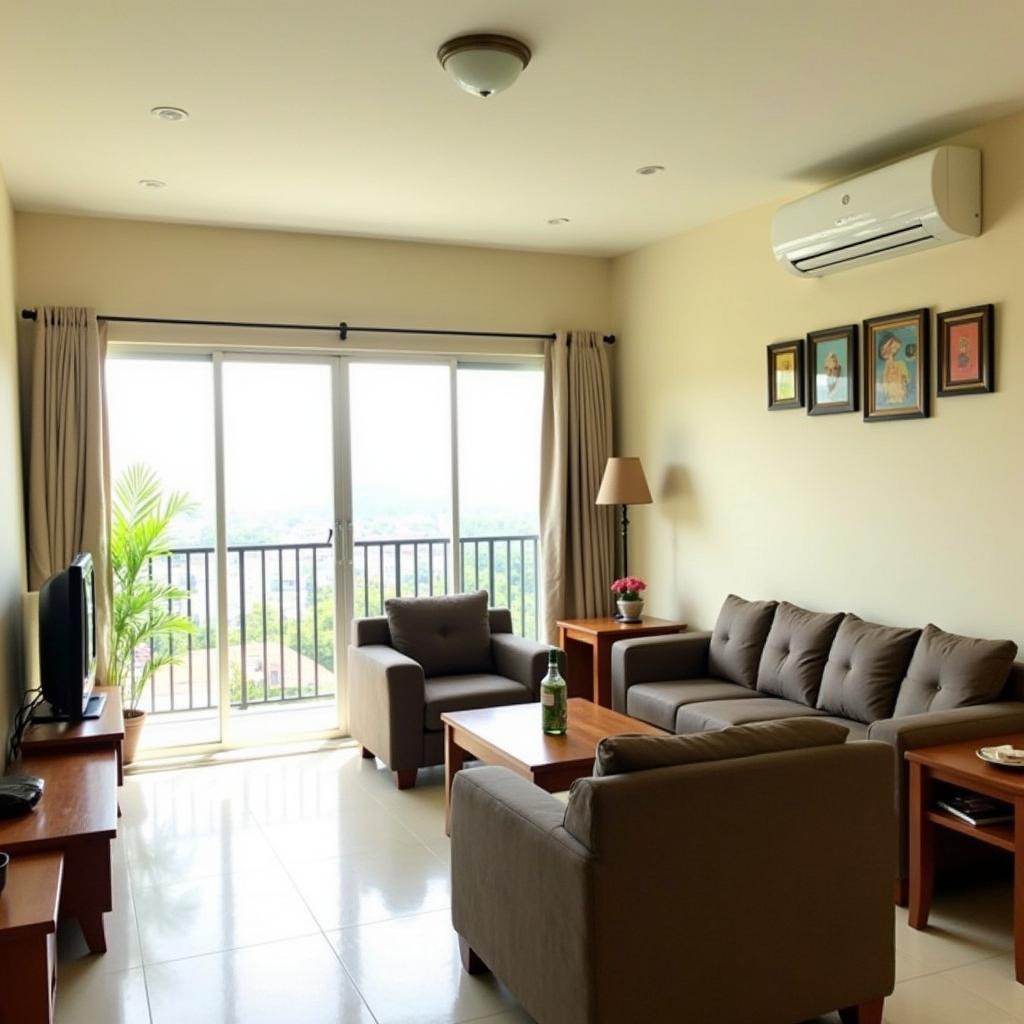 Comfortable Living Room in a Bukit Mertajam Homestay