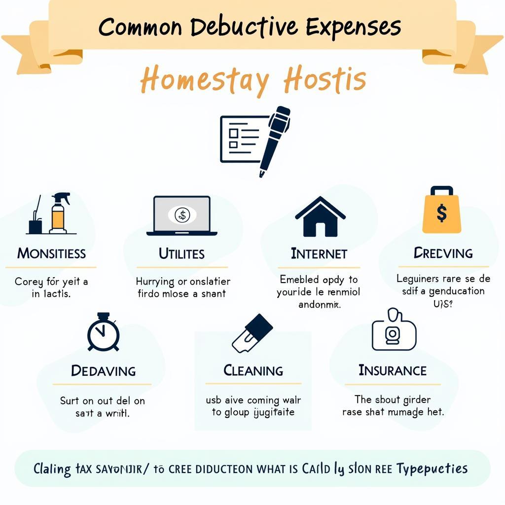 Homestay Deductible Expenses in Spain