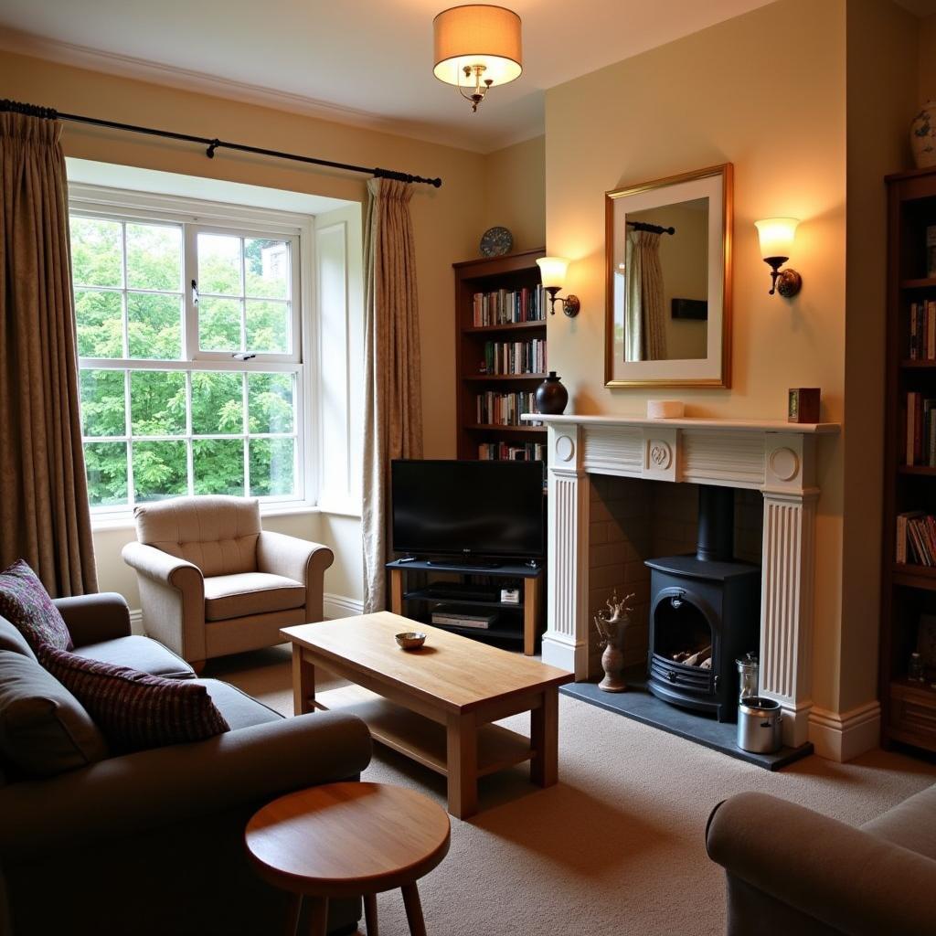 Cozy Interior of a Dublin Rathfarnham Homestay